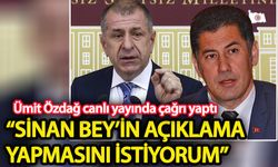 Ümit Özdağ'dan canlı yayında Sinan Oğan'a çağrı