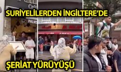 Suriyelilerden İngiltere’de “şeriat yürüyüşü”