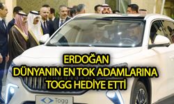 Erdoğan, Dünyanın en tok adamlarına TOGG hediye etti