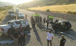 Adıyaman'da korkunç kaza 4 ölü, 3 yaralı