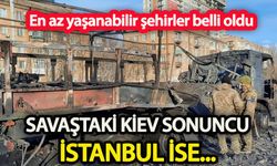 En az yaşanabilir şehirler belli oldu  Savaştaki Kiev sonuncu İstanbul ise…