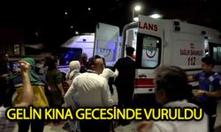 Gelin kına gecesinde tüfekle vuruldu