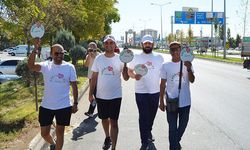 İl olmak için Ankara'ya yürüyorlar