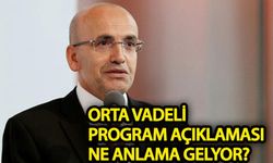 Mehmet Şimşek'in "orta vadeli program" açıklaması ne anlama geliyor?