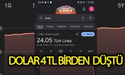 Dolar 4 TL birden  neden düştü?