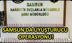 Samsun'da Uyuşturucu Operasyonu!