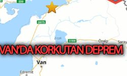 Van'da Korkutan Deprem!