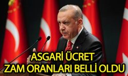 Erdoğan açıkladı: Asgari ücrete gelecek zam!