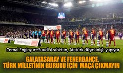 Cemal Enginyurt! Türk Milletinin gururu için  maça çıkmayın
