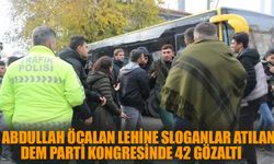 Diyarbakır'da DEM Parti kongresinde 42 gözaltı