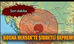 Bosna Hersek'te şiddetli deprem meydana geldi