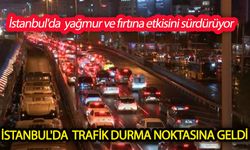 İstanbul'da  trafik durma noktasına geldi