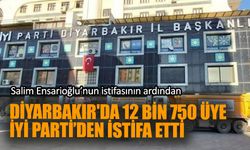 Diyarbakır'da 12 bin 750 üye İYİ Parti’den istifa etti