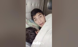 Yatakta video paylaşan çiftin ilginç açıklaması