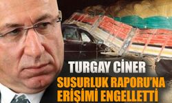 Turgay Ciner, Susurluk Raporu'nu erişime engelletti
