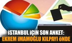 İstanbul için son anket: Ekrem İmamoğlu kıl payı önde