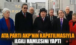 ATA Parti AKP'nin kapatılmasıyla ilgili hamlesini yaptı