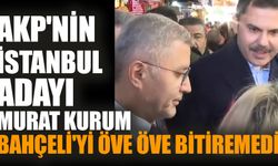 AKP'nin İstanbul adayı Murat Kurum Bahçeli'yi öve öve bitiremedi