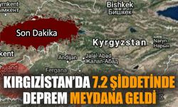 Kırgızistan'da 7.2 şiddetinde deprem