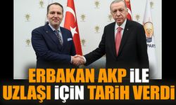 Erbakan AKP ile uzlaşı için tarih verdi