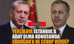 Ali Yerlikaya, İstanbul’a adaylık konusunda Erdoğan’a ne dedi?