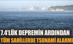 7.4’lük depremin ardından tüm sahillerde tsunami alarmı!