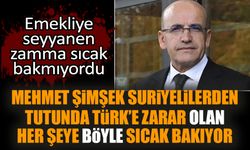 Mehmet Şimşek Suriyelilerden tutunda Türk’e zarar olan her şeye böyle sıcak bakıyor