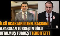 Ülkü Ocakları Genel Başkanı, Alparslan Türkeş’in oğlu Kutalmış Türkeş’i tehdit etti