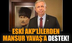 Eski AKP’lilerden Mansur Yavaş’a destek!