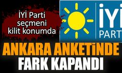Ankara anketinde fark kapandı: İYİ Parti seçmeni kilit konumda