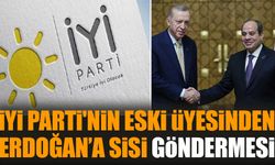 İYİ Parti'nin eski üyesinden Erdoğan’a Sisi göndermesi