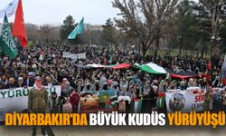  Diyarbakır'da Büyük Kudüs Yürüyüşü