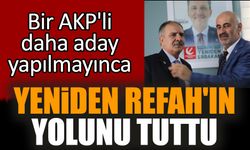 Bir AKP'li daha aday yapılmayınca Yeniden Refah'ın yolunu tuttu
