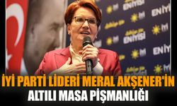 İYİ Parti lideri Meral Akşener'in altılı masa pişmanlığı