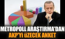MetroPOLL Araştırma'dan AKP'yi üzecek anket