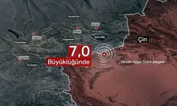 Sincan Uygur Özerk Bölgesi’nde büyük deprem