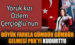 Yörük kızı Özlem Çerçioğlu’nun büyük farkla gümbür gümbür gelmesi PKK’yı kudurttu