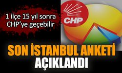 Son İstanbul anketi açıklandı! 1 ilçe 15 yıl sonra CHP’ye geçebilir
