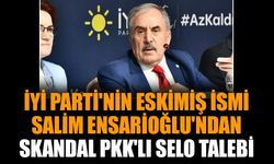 İYİ Parti'nin eskimiş ismi Salim Ensarioğlu'ndan skandal PKK'lı Selo talebi
