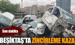 İstanbul Beşiktaş'ta Zincirleme Kaza: 8 Yaralı