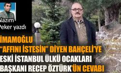 “İmamoğlu affını istesin” diyen Bahçeli’ye: eski İstanbul Ülkü Ocakları Başkanı Recep Öztürk'ün cevabı