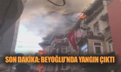 Son Dakika: Beyoğlu'nda Yangın Çıktı