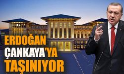Cumhurbaşkanı Erdoğan Çankaya’ya taşınıyor