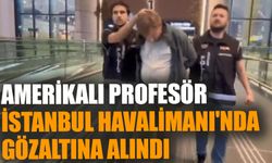 Amerikalı Profesör İstanbul Havalimanı'nda  Gözaltına Alındı