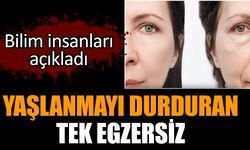 Yaşlanmayı durduran tek egzersiz