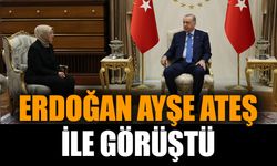 Erdoğan Ayşe Ateş ile görüştü