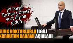 İYİ Partili Turhan Çömez yurt dışına giden Türk doktorlarla ilgili korkutan rakamı açıkladı