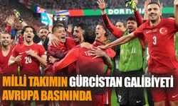 Milli takımın Gürcistan galibiyeti Avrupa basınında