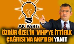 Özgür Özel'in 'MHP'ye ittifak çağrısı'na AKP'den yanıt