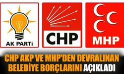 CHP, AKP ve MHP'den devralınan belediye borçlarını açıkladı